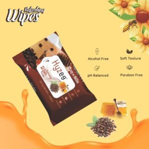 Refreshing Wipes Honey & Coffee